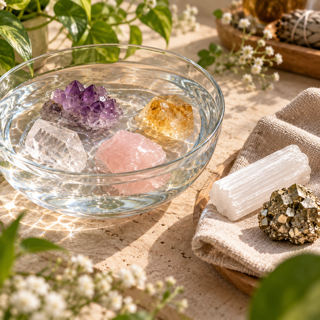 Which Crystals Can Go in Water? A Simple Crystal Care Guide