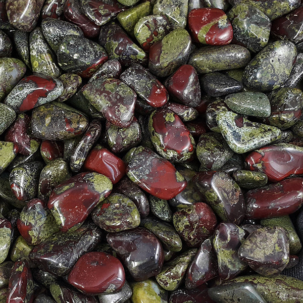 [ayacomp様]SHIGEMORI Deluxe Stone Drive Dragon Stone Jasper - South Africa - Tumbled Stone - Mi Chakra