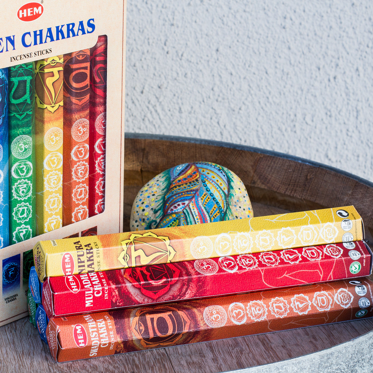7 Chakra Incense Sticks Gift Pack Mi Chakra