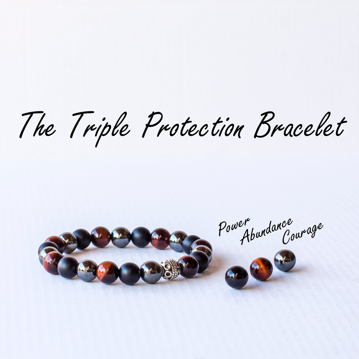 Triple Protection Bracelet Red ❤️ Mi Chakra