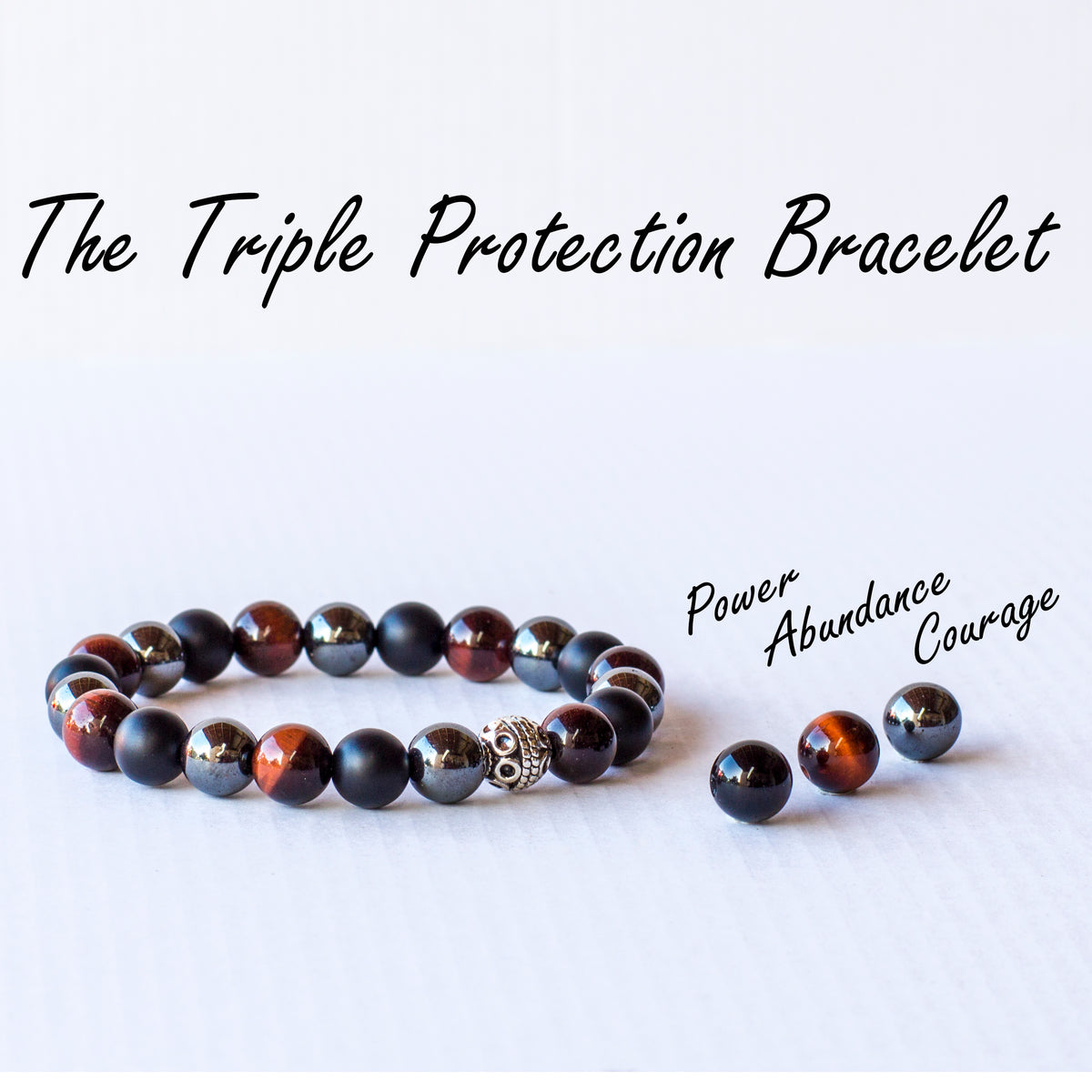 Triple Protection Bracelet Red ❤️ Mi Chakra