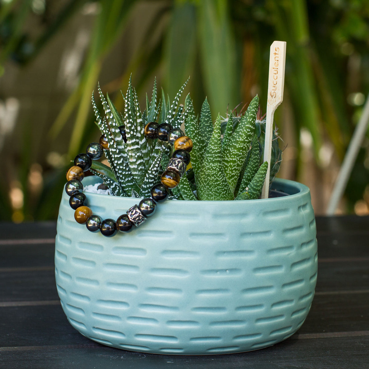 The Triple Protection bracelet 10mm - 3 of the most powerful crystals combined to create perfection. The Triple Protection Bracelet is one of our most sought after bracelets, boasting some of the most incredible gems around. Tiger’s eye, black Obsidian and Hematite is the powerhouse of beads when combined into one.