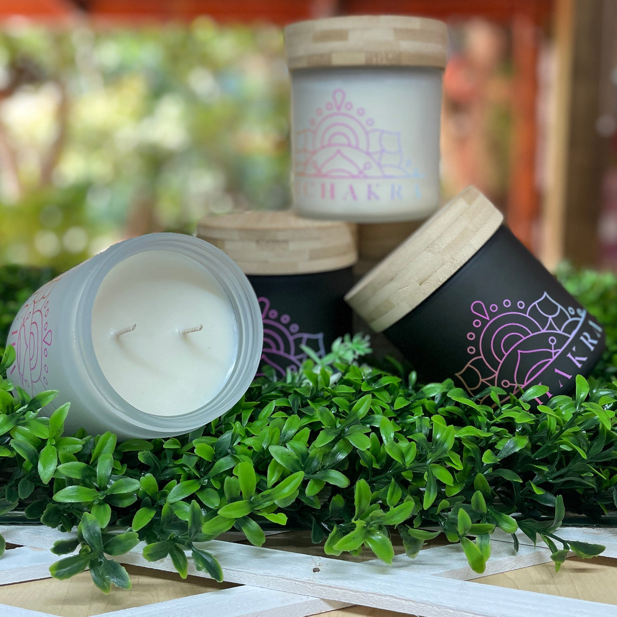 100% Soy wax, Hand Crafted, Mi Chakra scented candles (400g) Mi Chakra