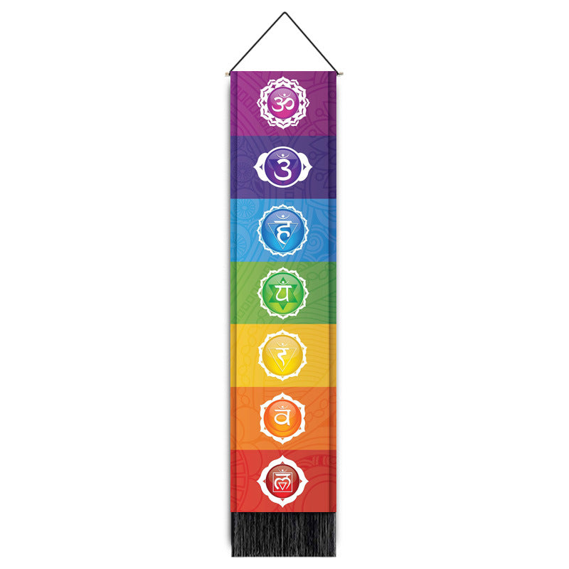 Wall Hanging Tapestry (7 Chakra -Style 5) Mi Chakra