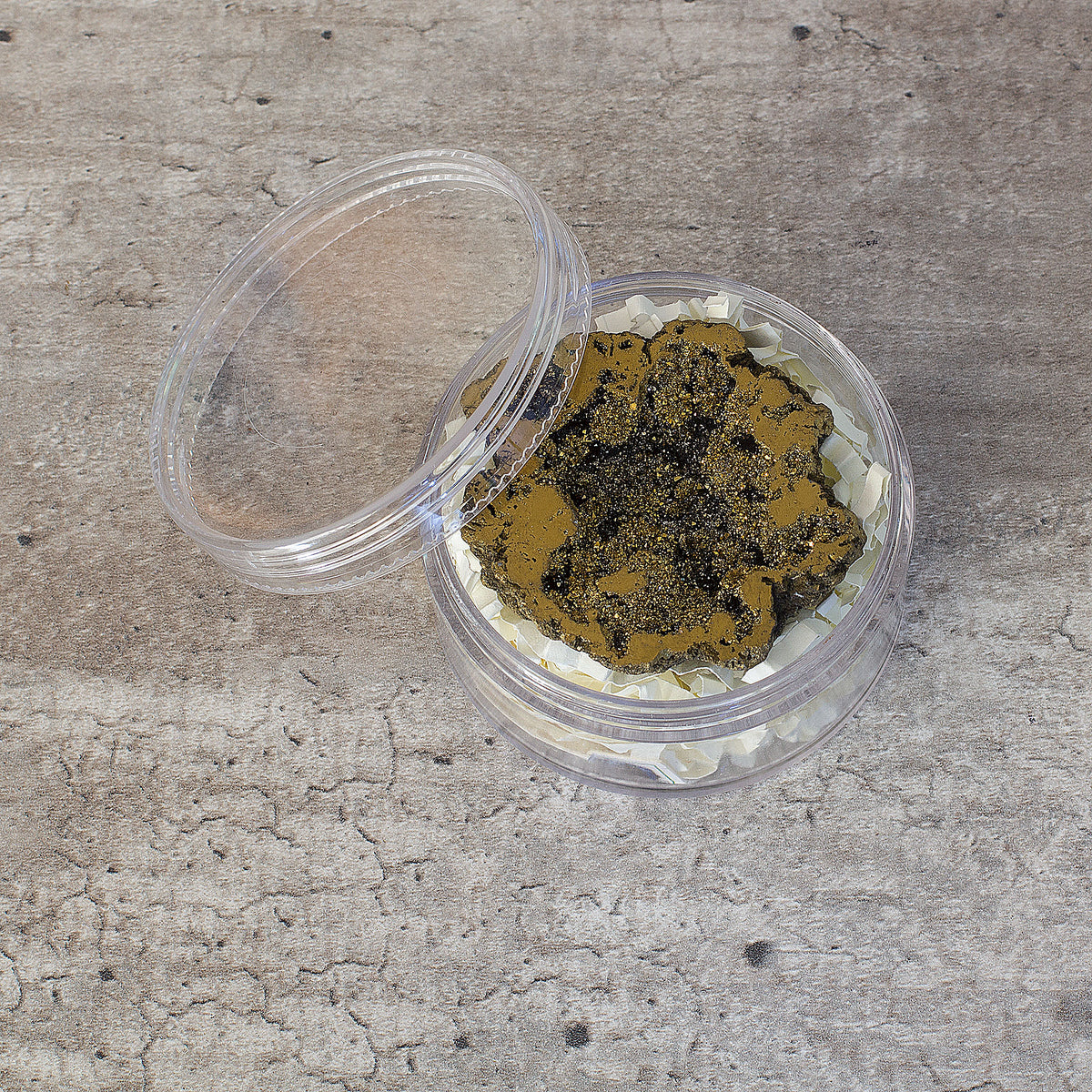 Agate Geode  Electroplated - Gold Mi Chakra