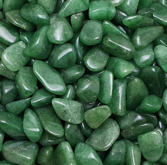 Green Aventurine - Tanzania - Tumbled Stone Mi Chakra