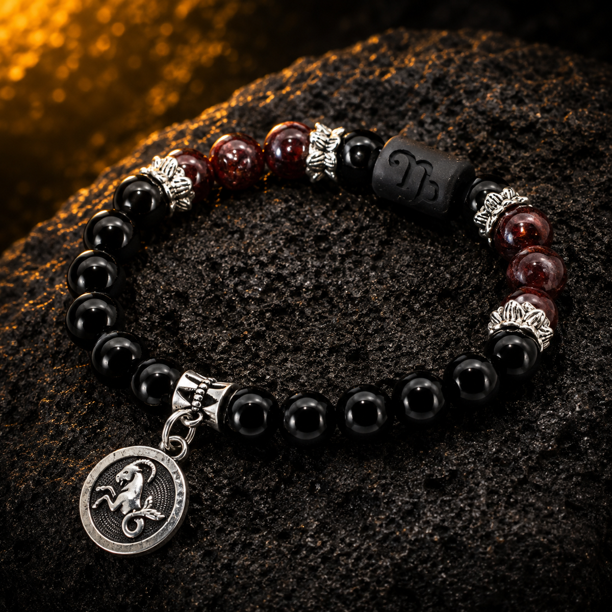 Capricorn Zodiac Crystal Bracelet Mi Chakra