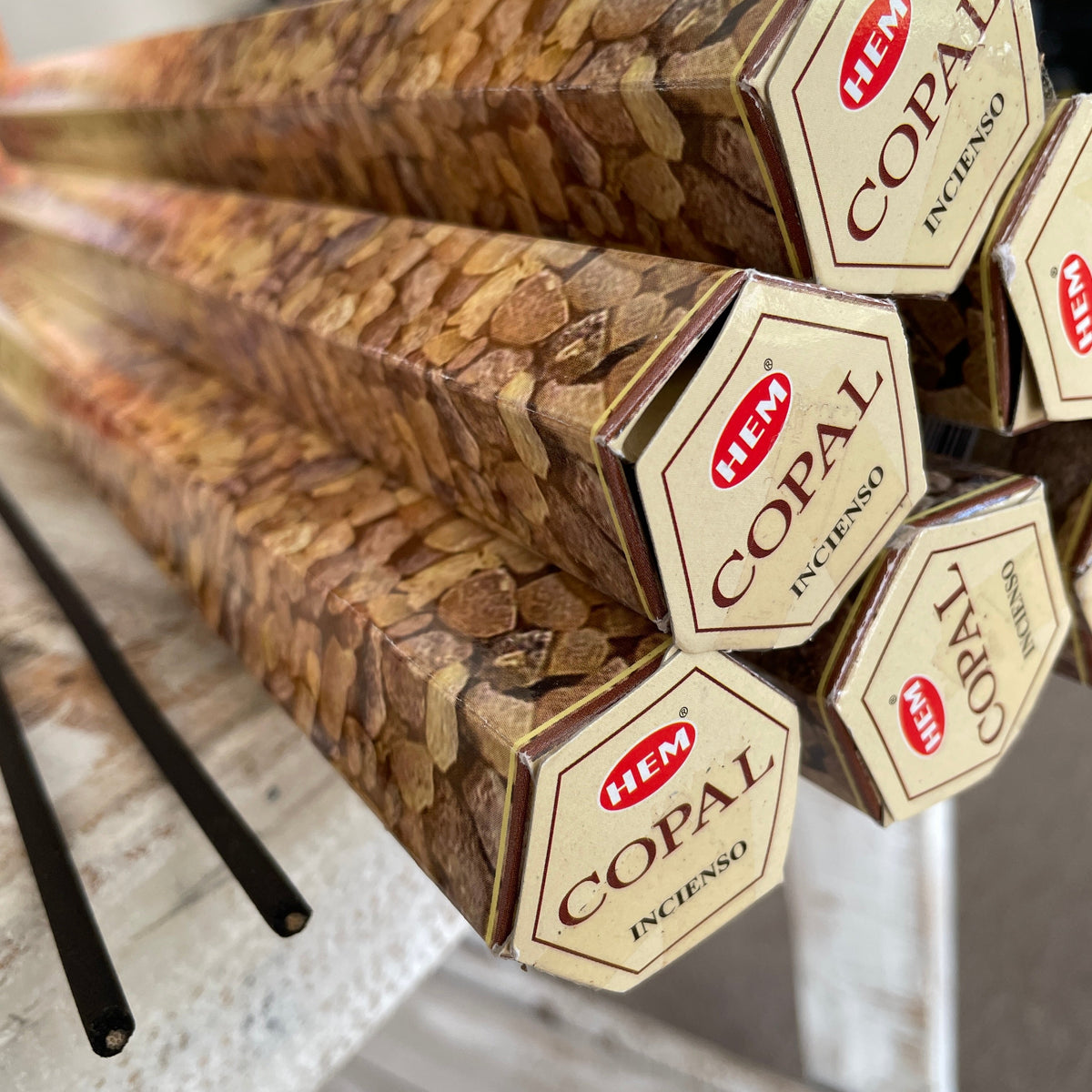 HEM - Copal Incense Sticks ( XL Length ) Mi Chakra