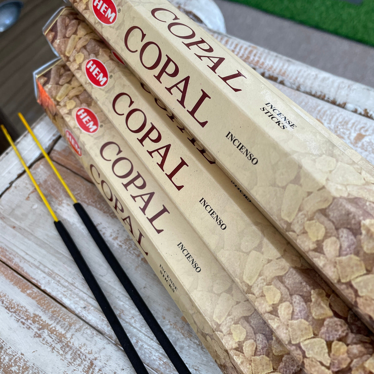 HEM - Copal Incense Sticks ( XL Length ) Mi Chakra