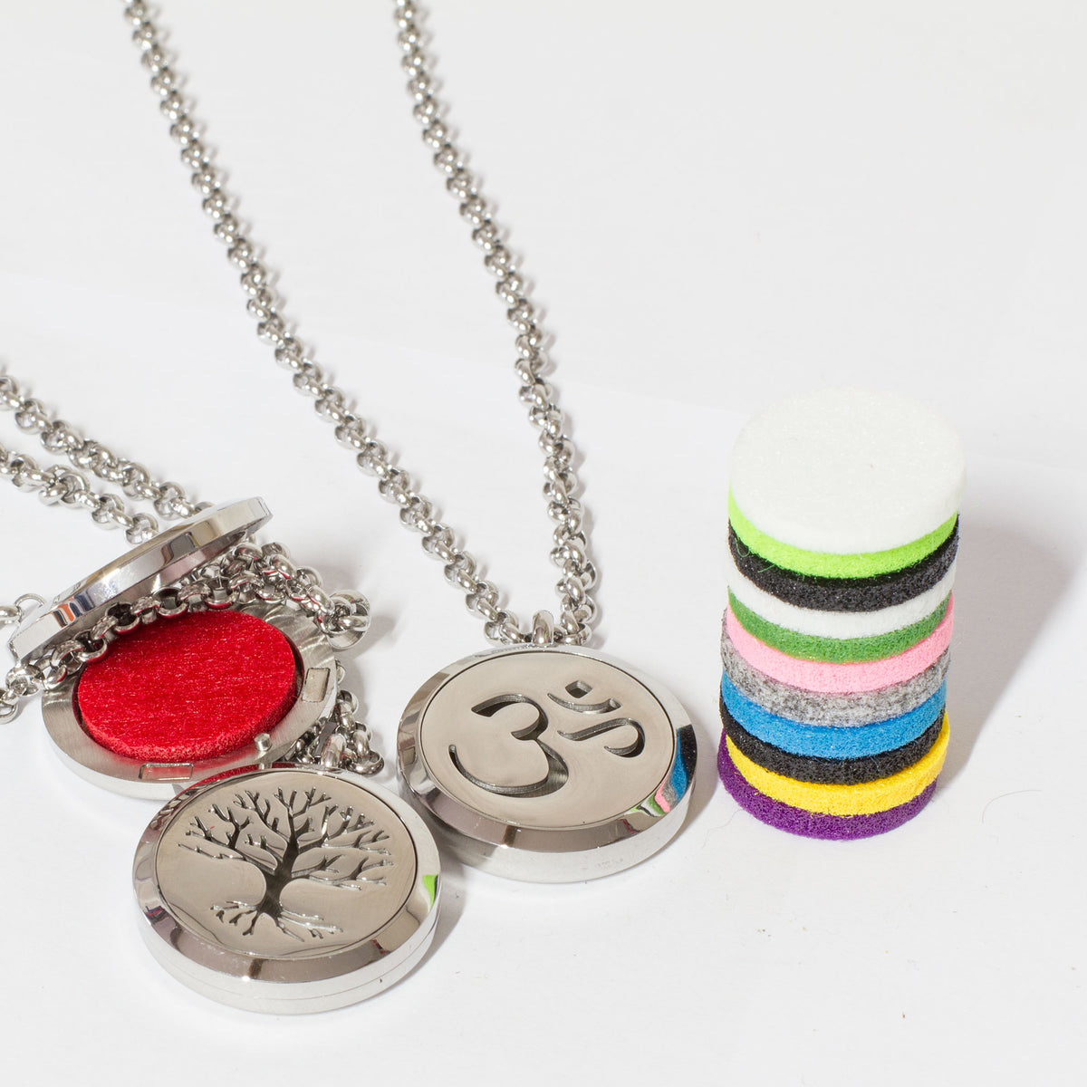 Tree of Life Diffuser Necklace Mi Chakra