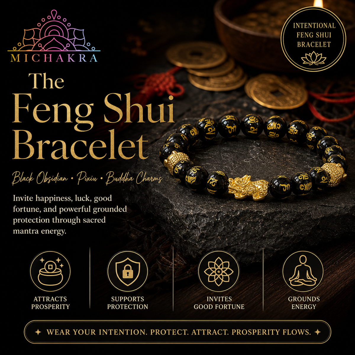 The Feng Shui Bracelet Mi Chakra