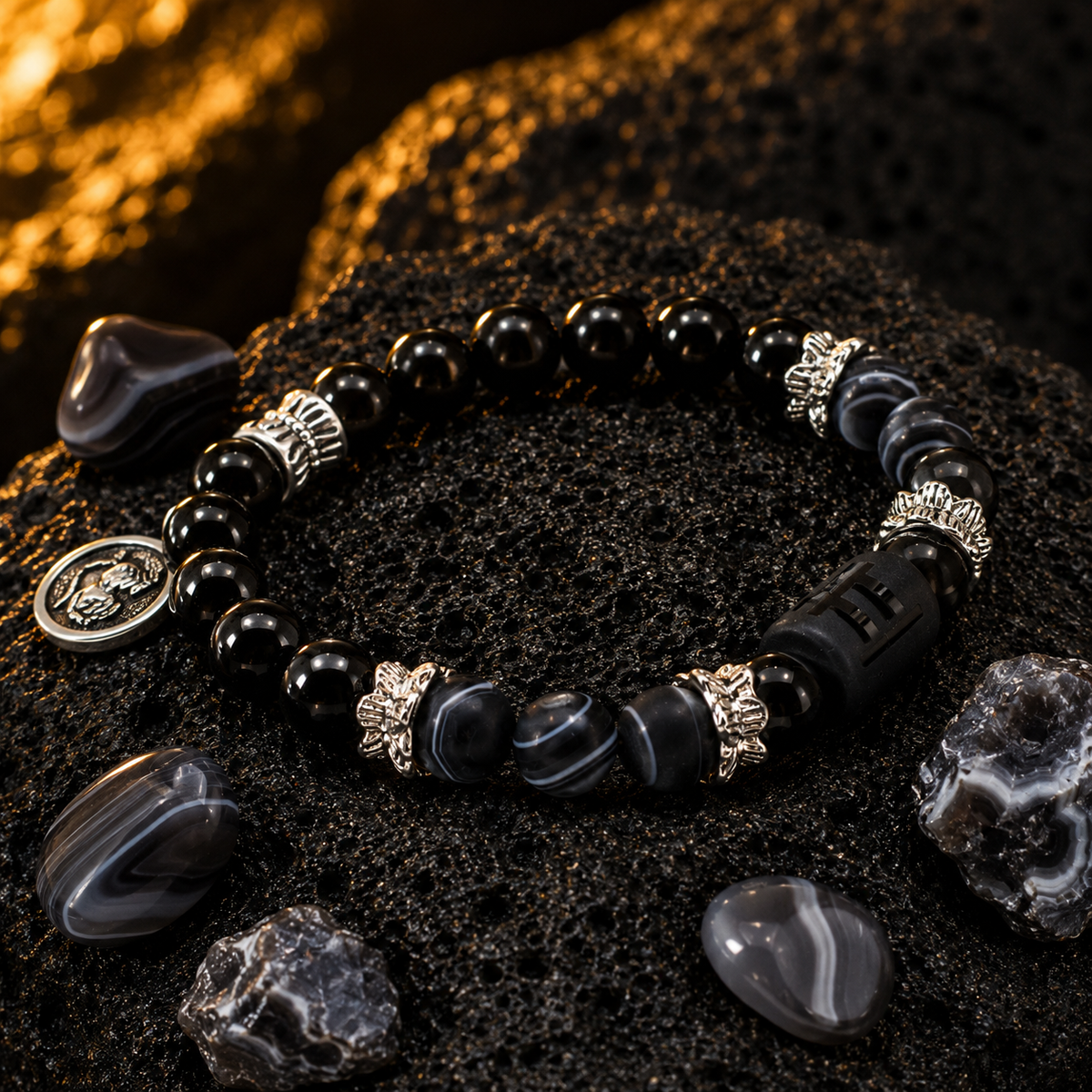 Gemini Zodiac Crystal Bracelet Mi Chakra
