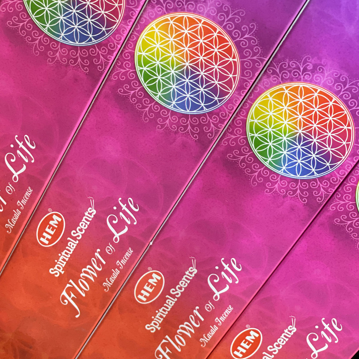 HEM Flower of life Incense Mi Chakra