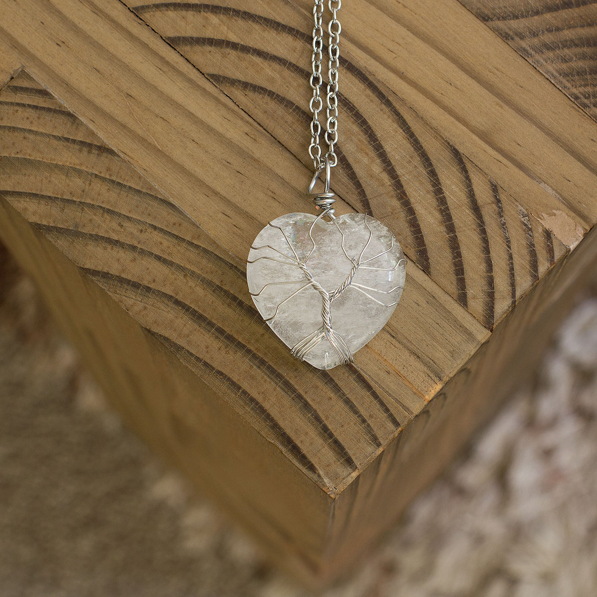 Copy of Heart Necklaces - Aventurine Mi Chakra