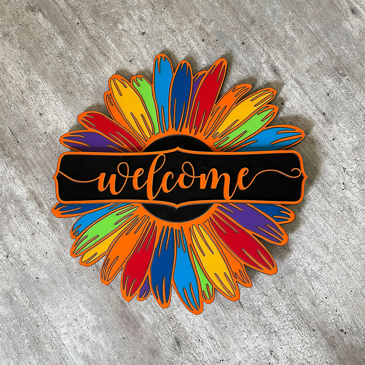 7 Chakra Welcome Sign - Yellow (Copy) Mi Chakra