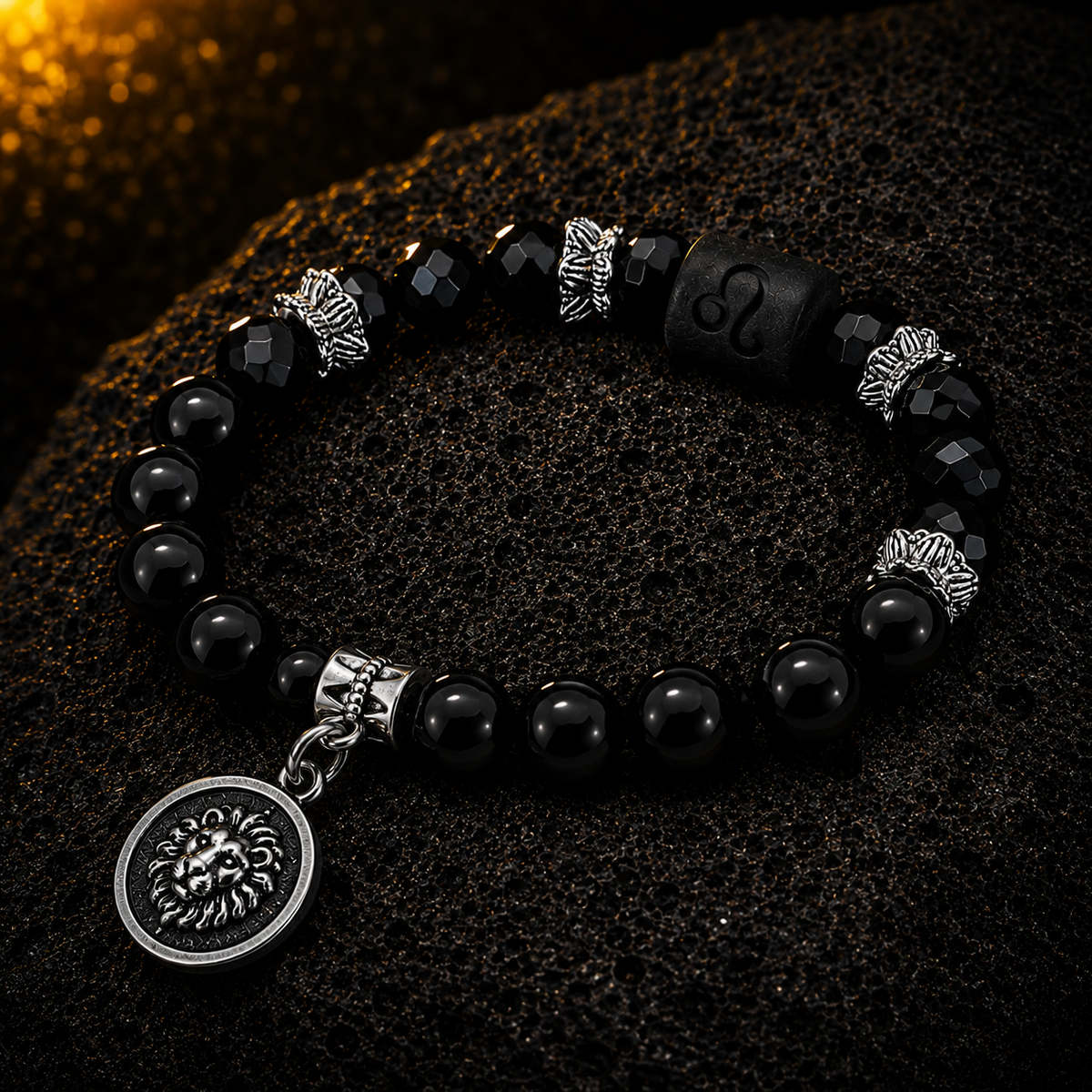 Leo Zodiac Crystal Bracelet Mi Chakra