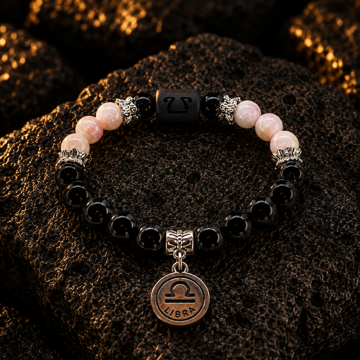Libra Zodiac Crystal Bracelet Mi Chakra