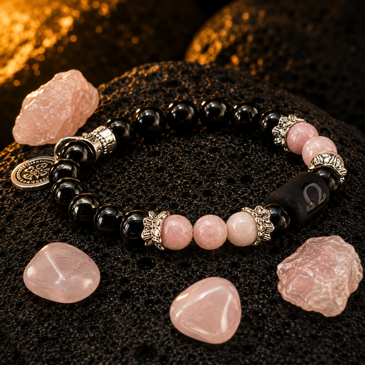 Libra Zodiac Crystal Bracelet Mi Chakra