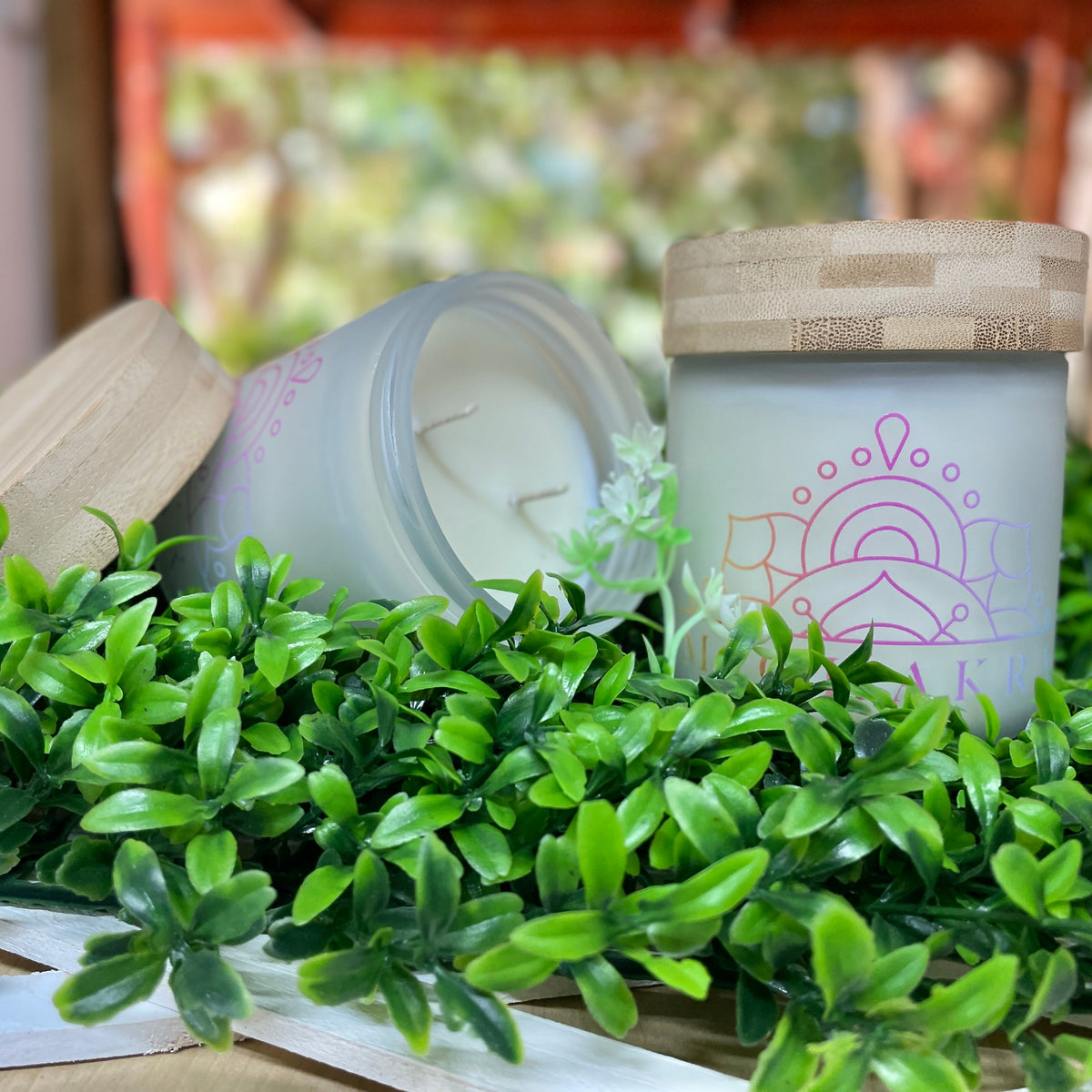 100% Soy wax, Hand Crafted, Mi Chakra scented candles (400g) Mi Chakra