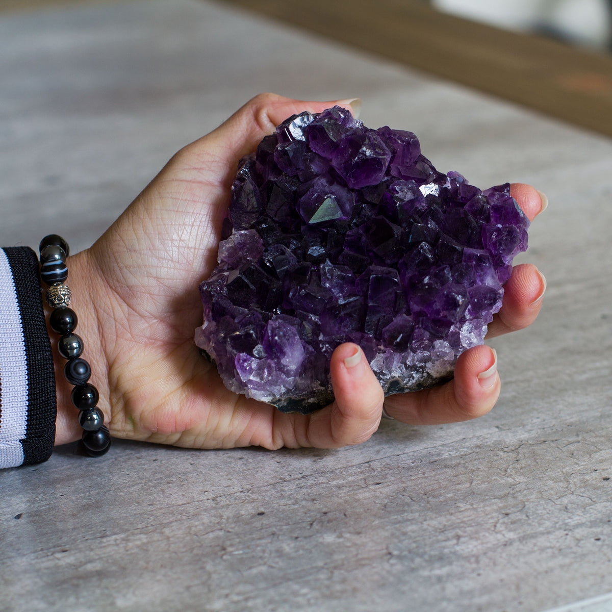 Amethyst Cluster / Druse Mi Chakra