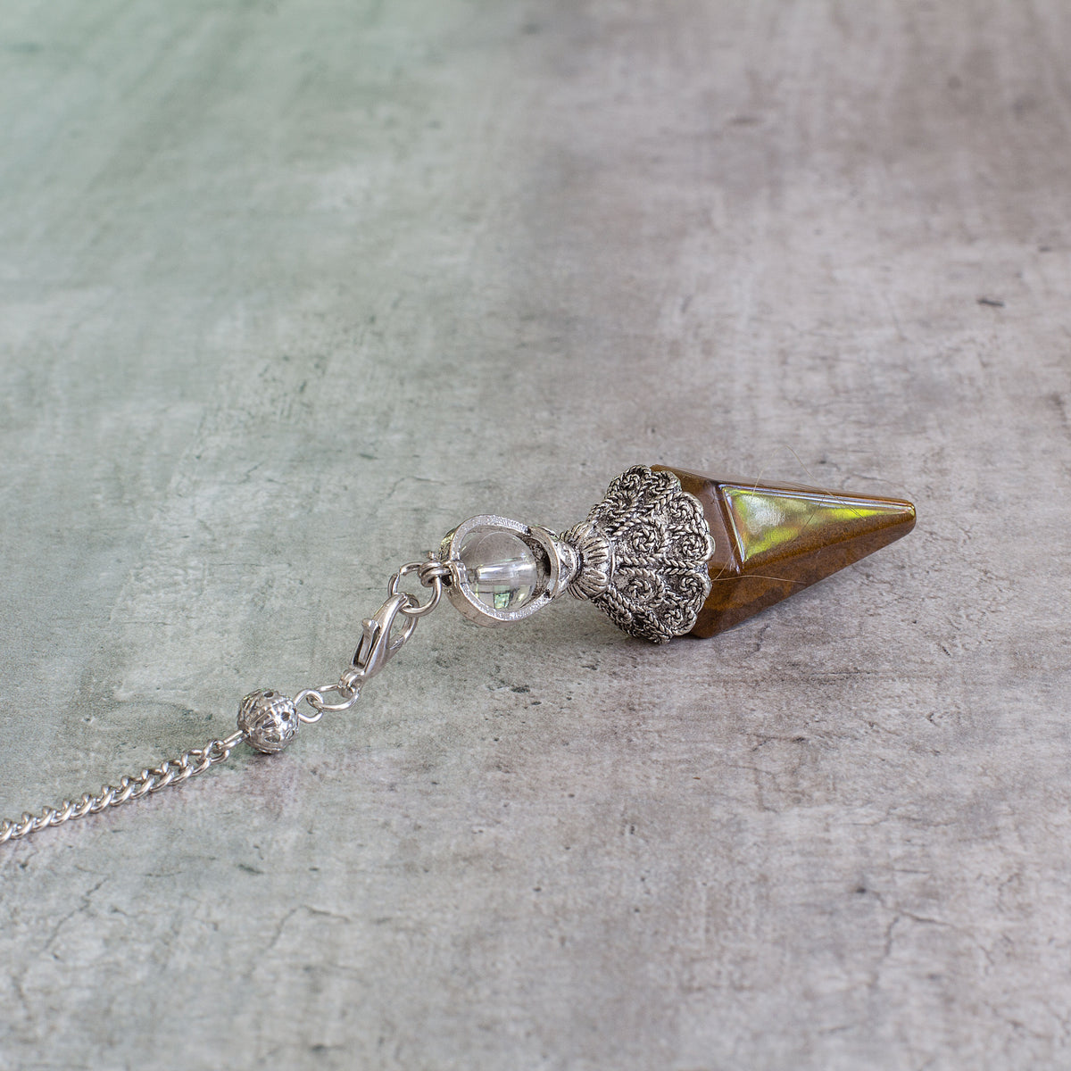 Pendulum - Tigers Eye Mi Chakra