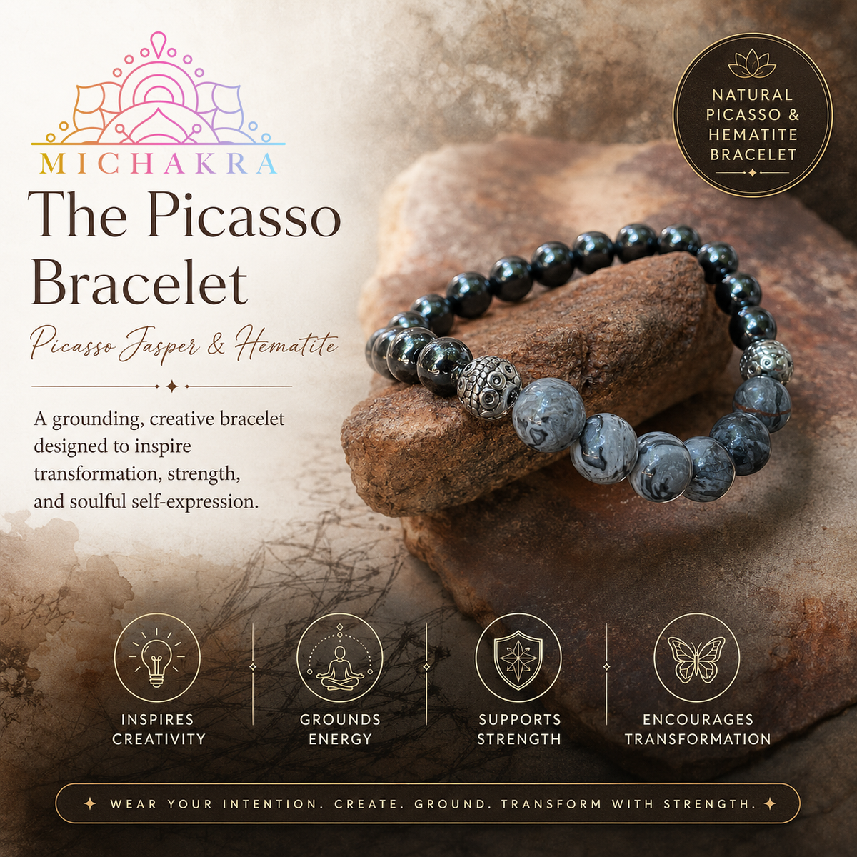 The Picasso Bracelet Mi Chakra