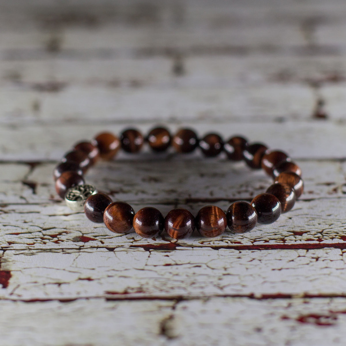 The Abundance Bracelet - Red Tigers Eye Mi Chakra