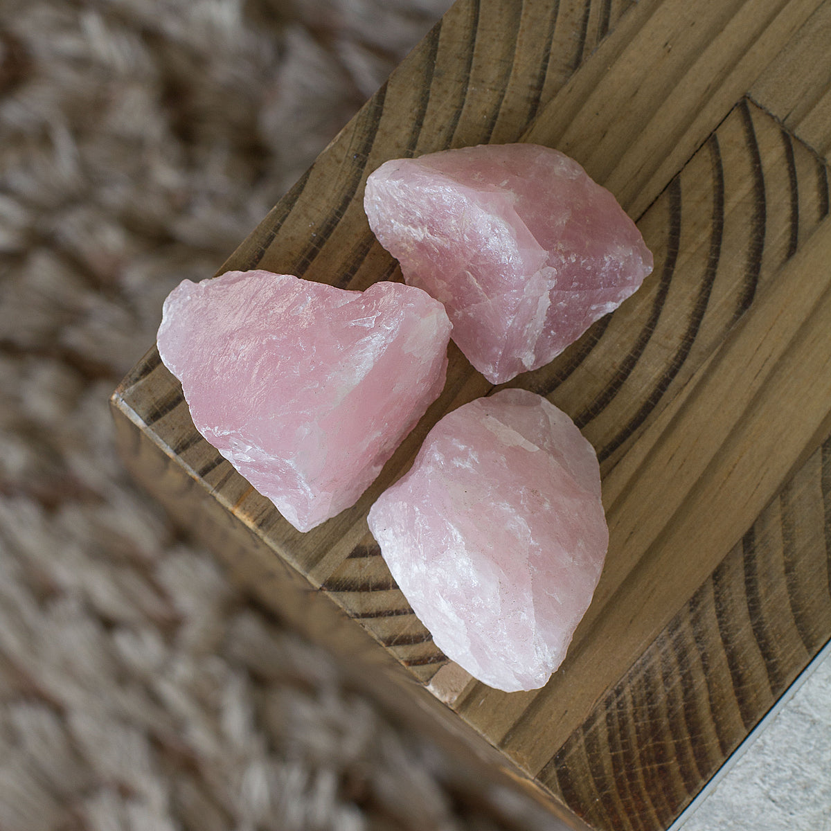 Rose Quartz Worry Stone (Copy) Mi Chakra