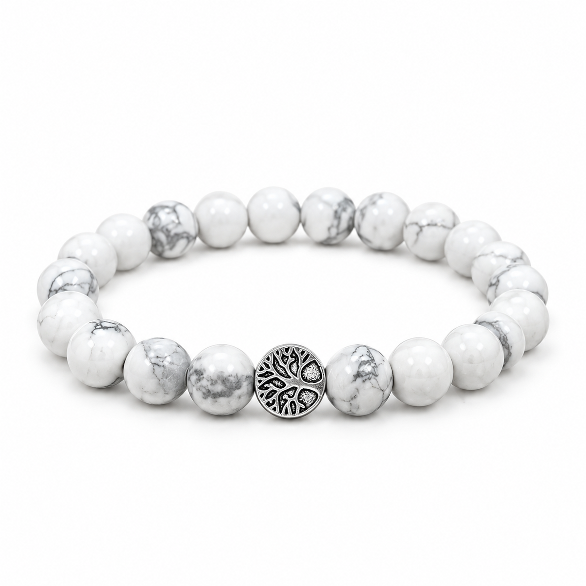 The Serenity Bracelet - White Howlite Mi Chakra