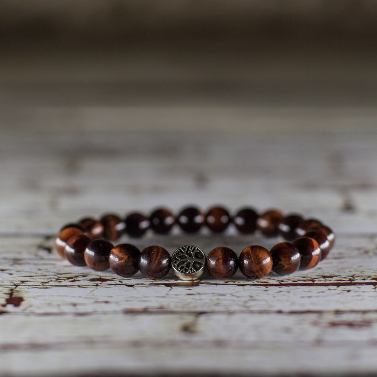The Abundance Bracelet - Red Tigers Eye Mi Chakra