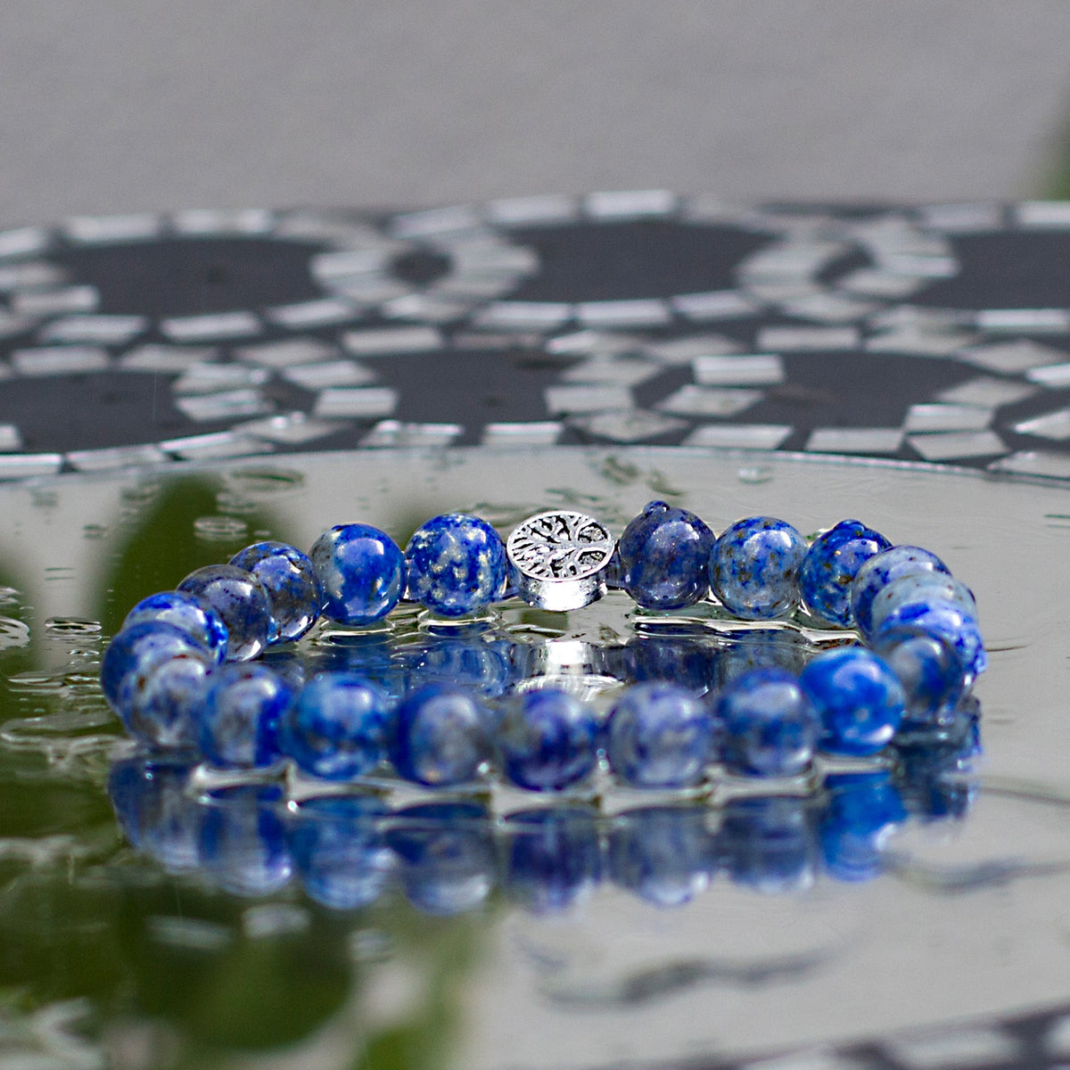 The Attention Bracelet - Lapis Lazuli Mi Chakra