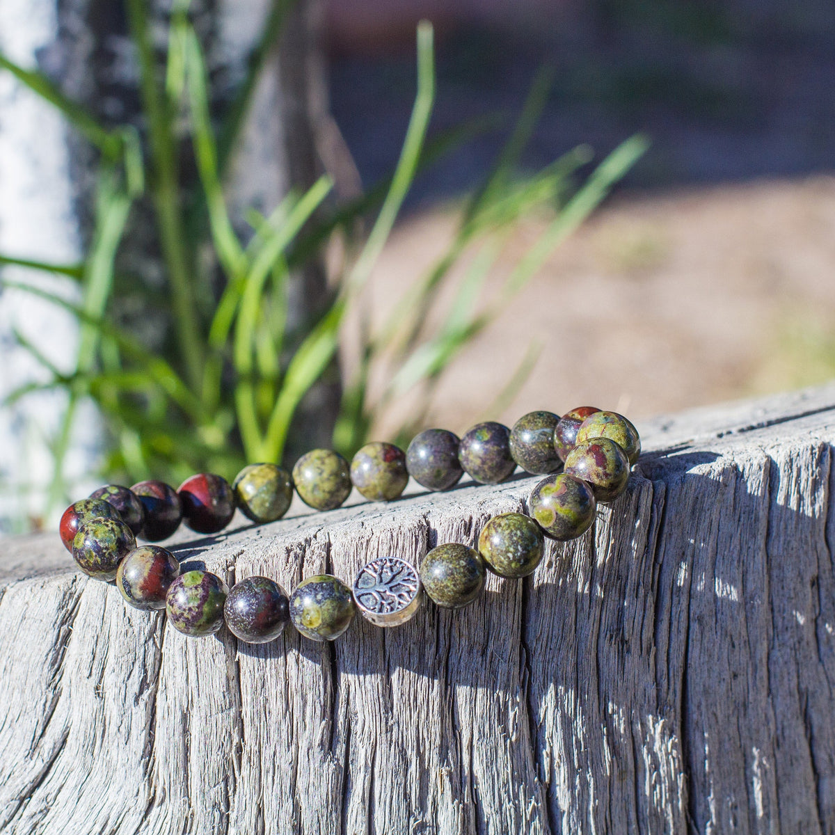 The Dragon Bracelet - Dragons Blood Jasper Mi Chakra