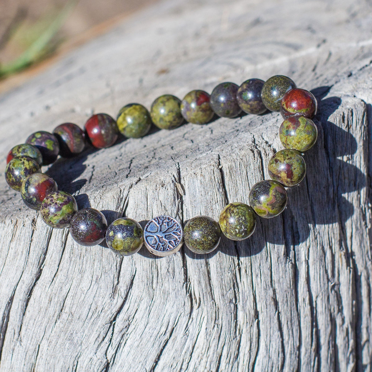 The Dragon Bracelet - Dragons Blood Jasper Mi Chakra