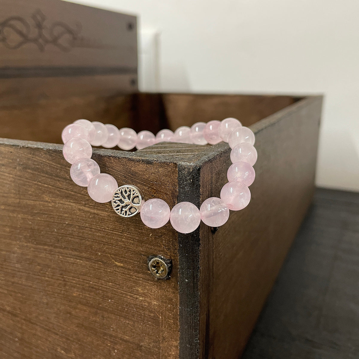 The Love Bracelet - Rose Quartz Mi Chakra