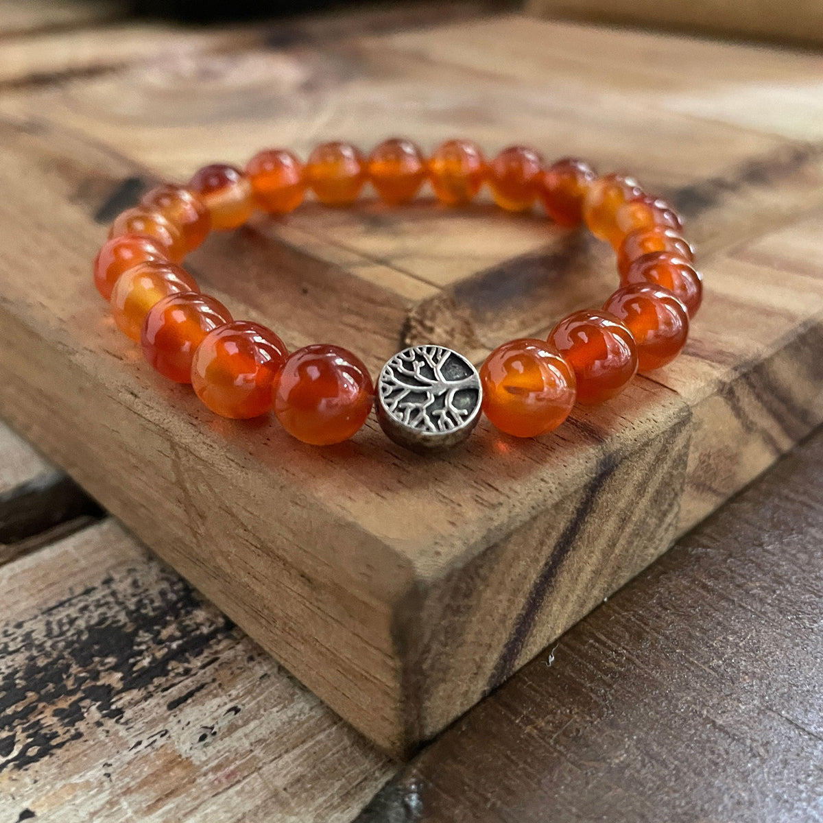 The Sunset Bracelet - Carnelian Mi Chakra