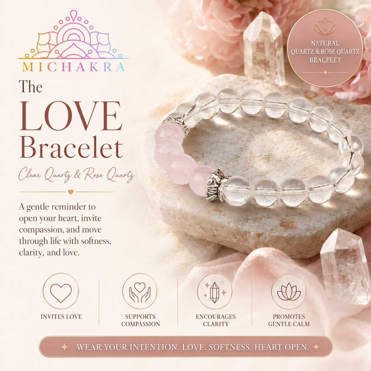 The Unconditional Bracelet Mi Chakra
