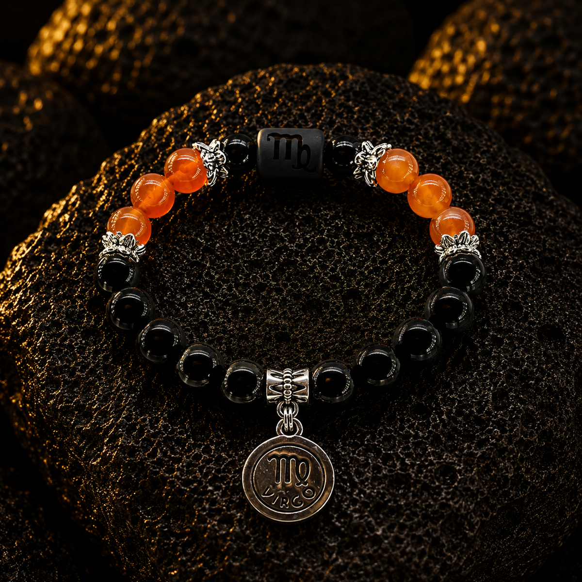 Virgo Zodiac Crystal Bracelet Mi Chakra