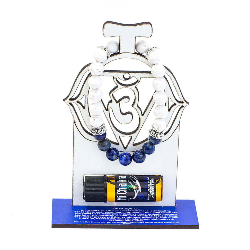 Third Eye Chakra Diffuser Bracelet Mi Chakra