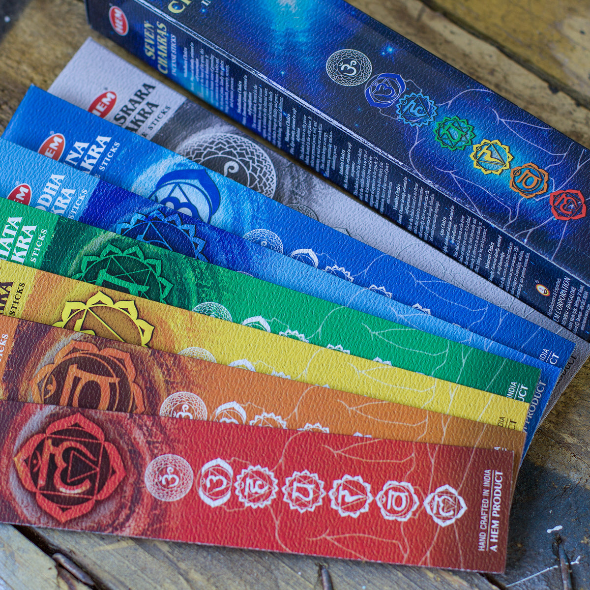 Seven Chakra Incense Sticks Mi Chakra
