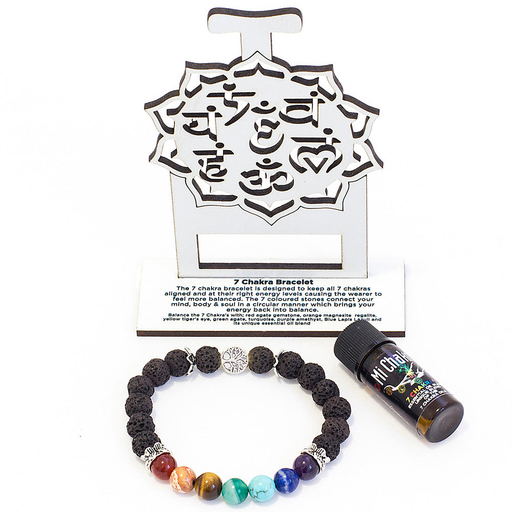 7 Chakra Diffuser Bracelet Mi Chakra