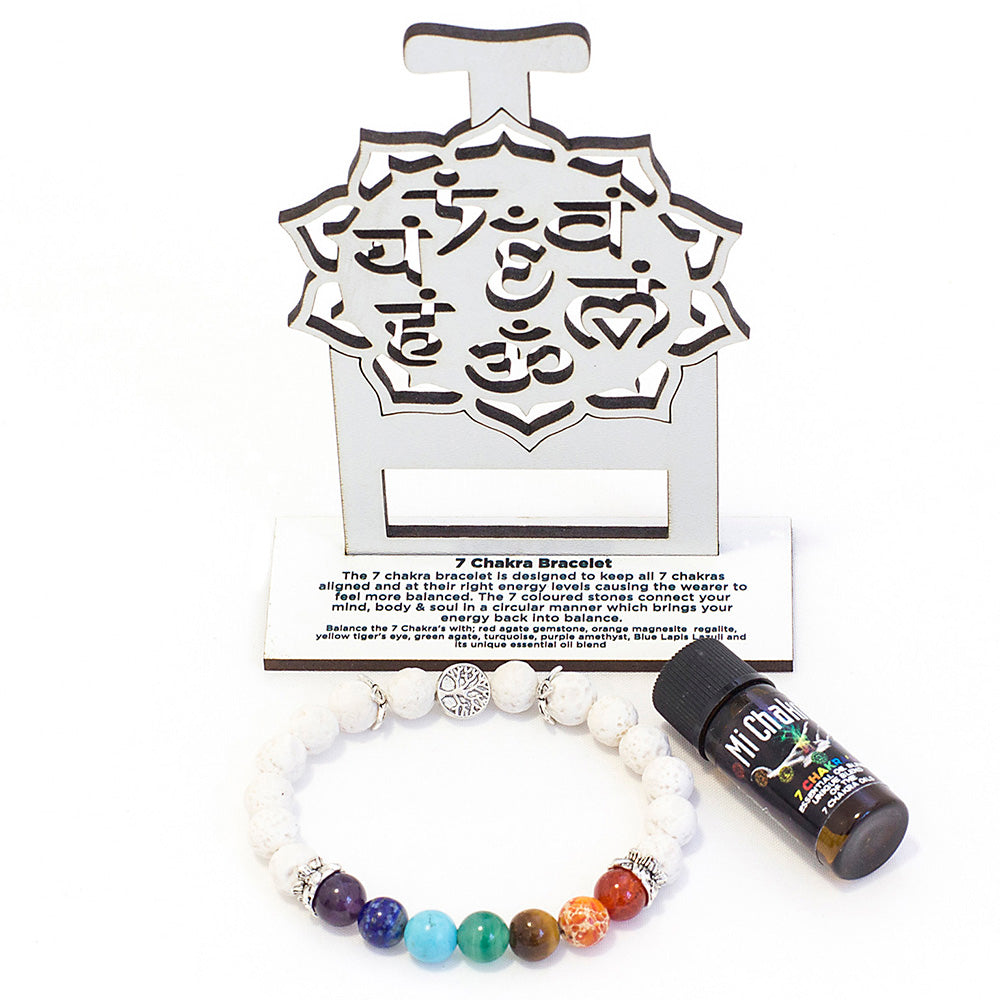 7 Chakra Diffuser Bracelet Mi Chakra