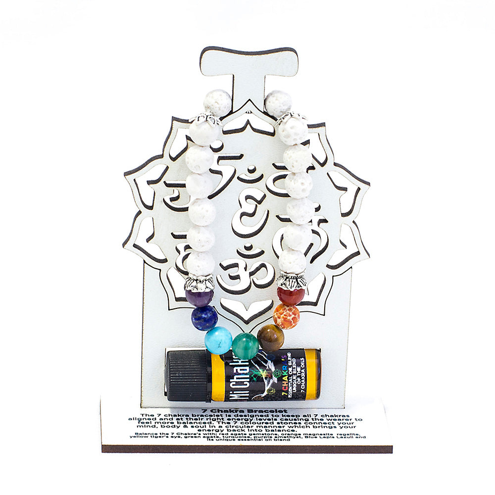 7 Chakra Diffuser Bracelet Mi Chakra