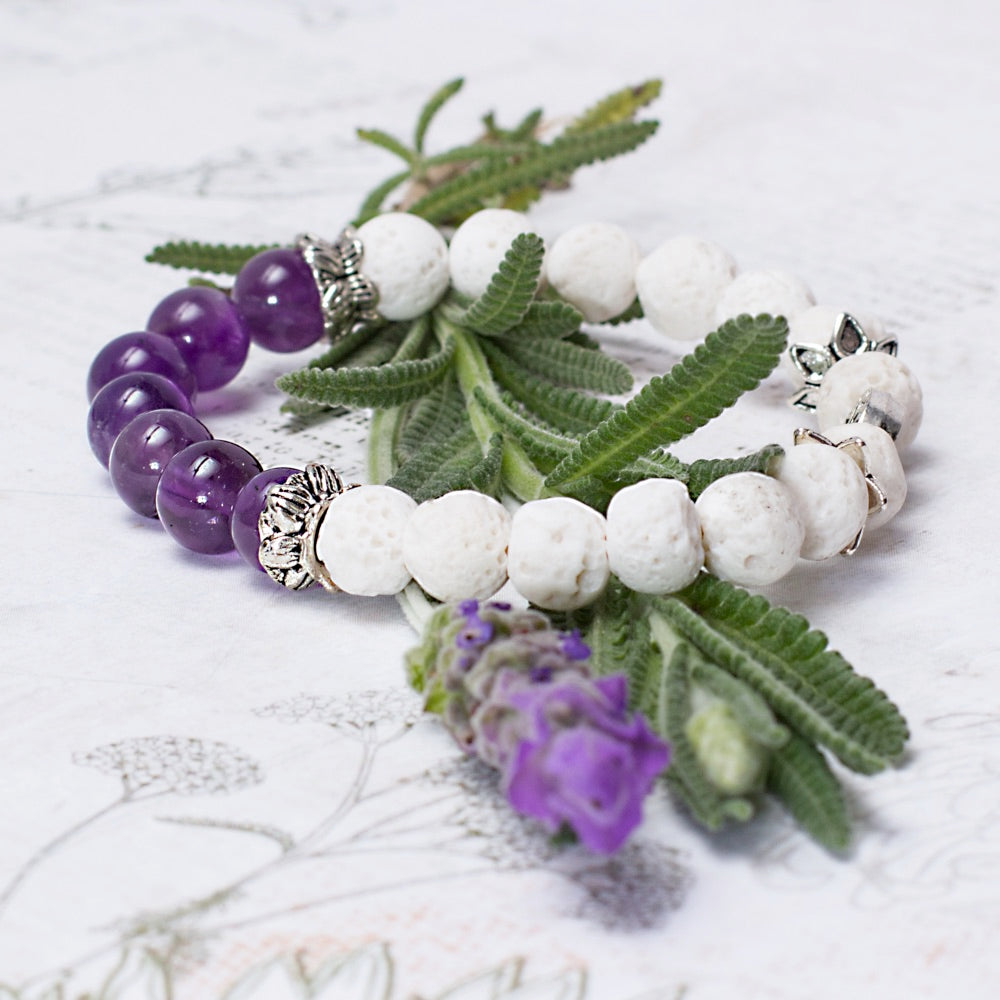 Crown Chakra Diffuser Bracelet Mi Chakra