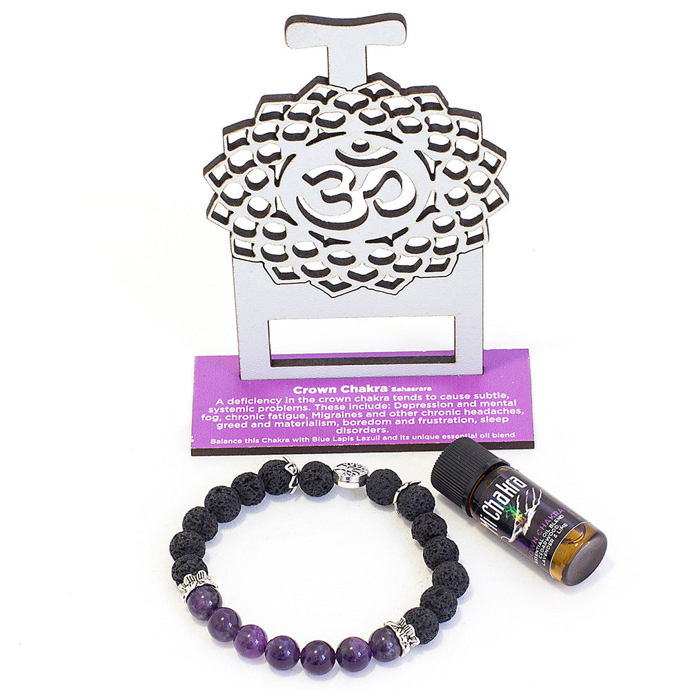 Crown Chakra Diffuser Bracelet Mi Chakra