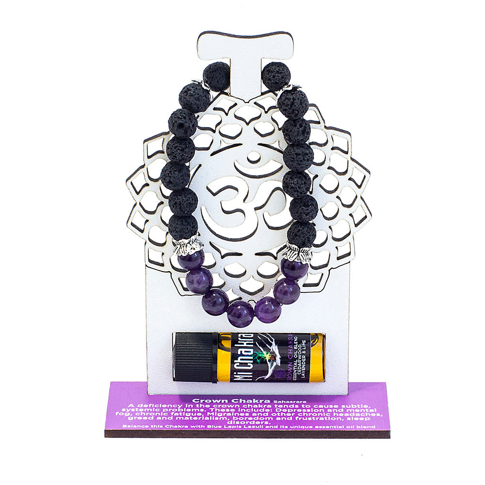 Crown Chakra Diffuser Bracelet Mi Chakra