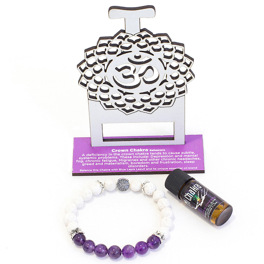 Crown Chakra Diffuser Bracelet Mi Chakra