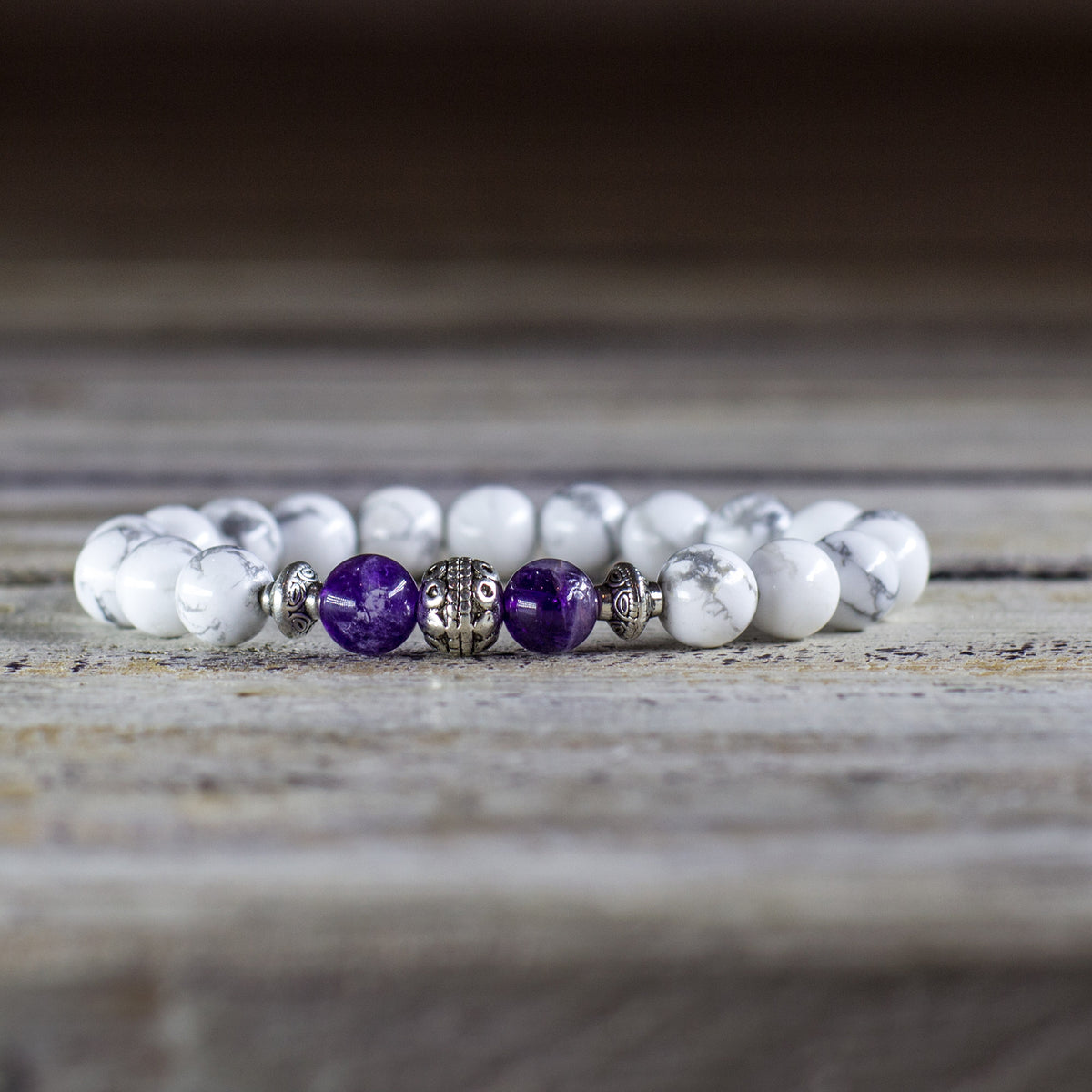 Howlite Clarity Bracelet Mi Chakra