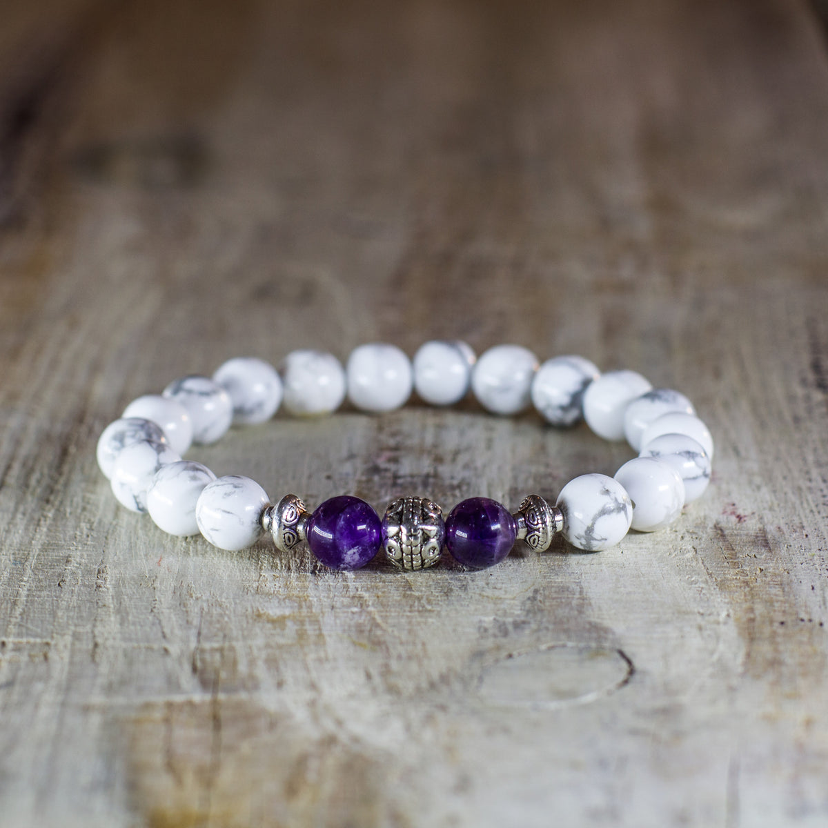 Howlite Clarity Bracelet Mi Chakra