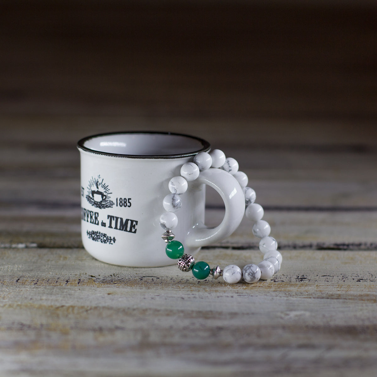 Howlite Harmony Bracelet Mi Chakra