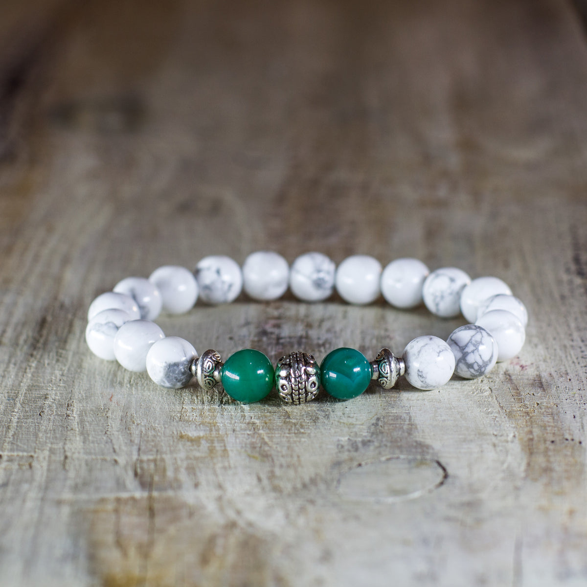 Howlite Harmony Bracelet Mi Chakra